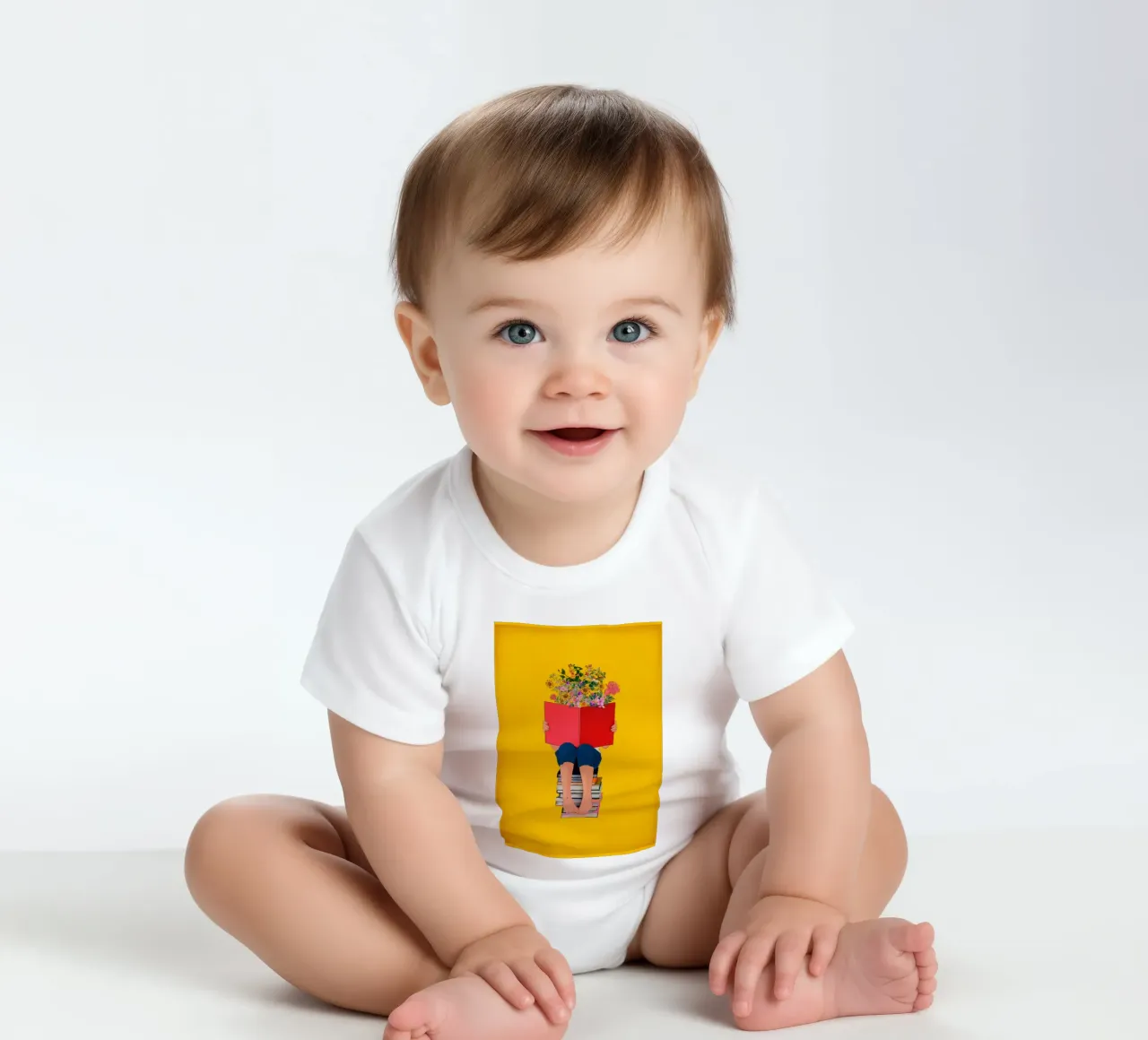 Piccolo sognatore body neonato maniche corte da dada22