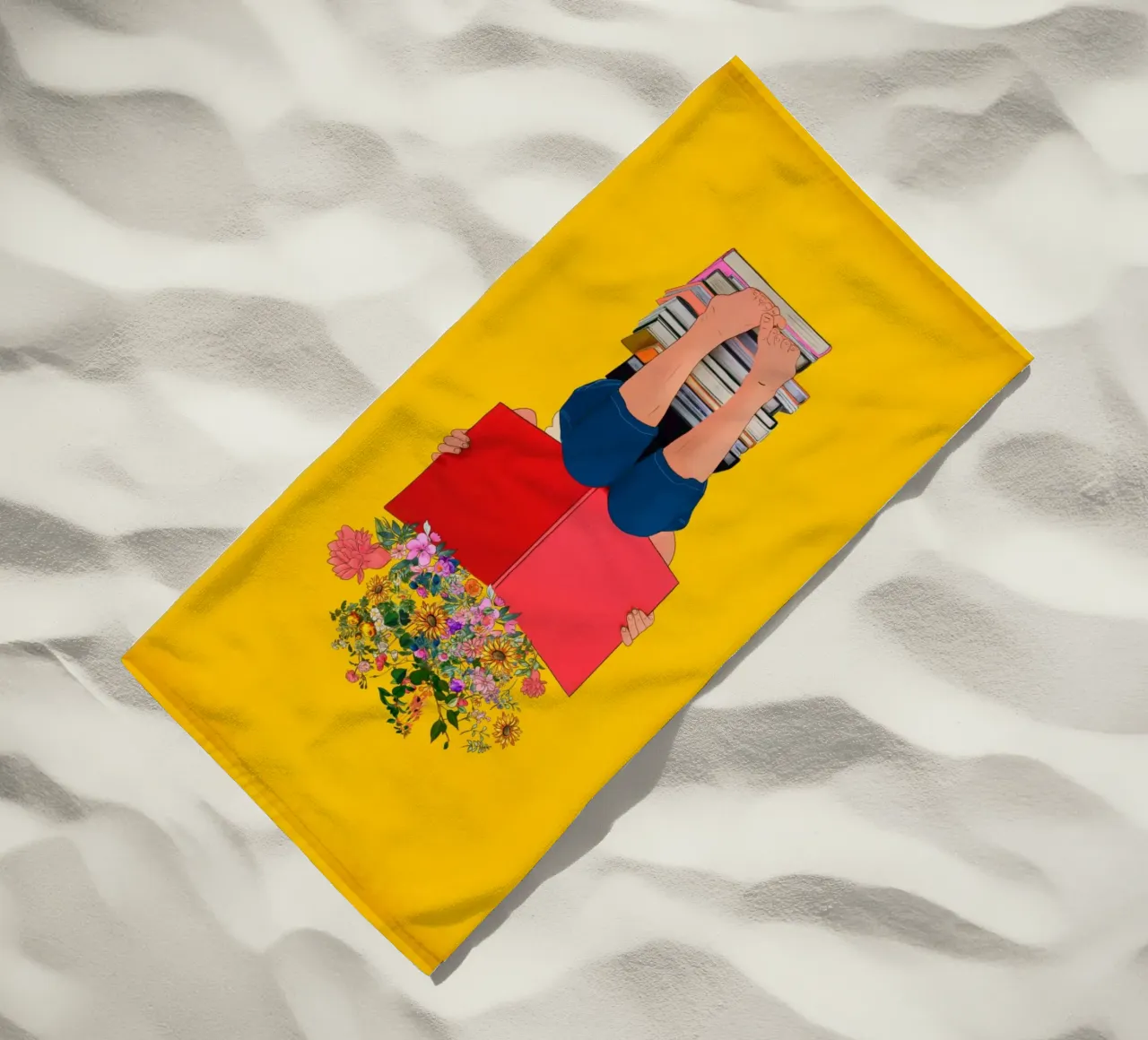 Piccolo sognatore telo mare da dada22