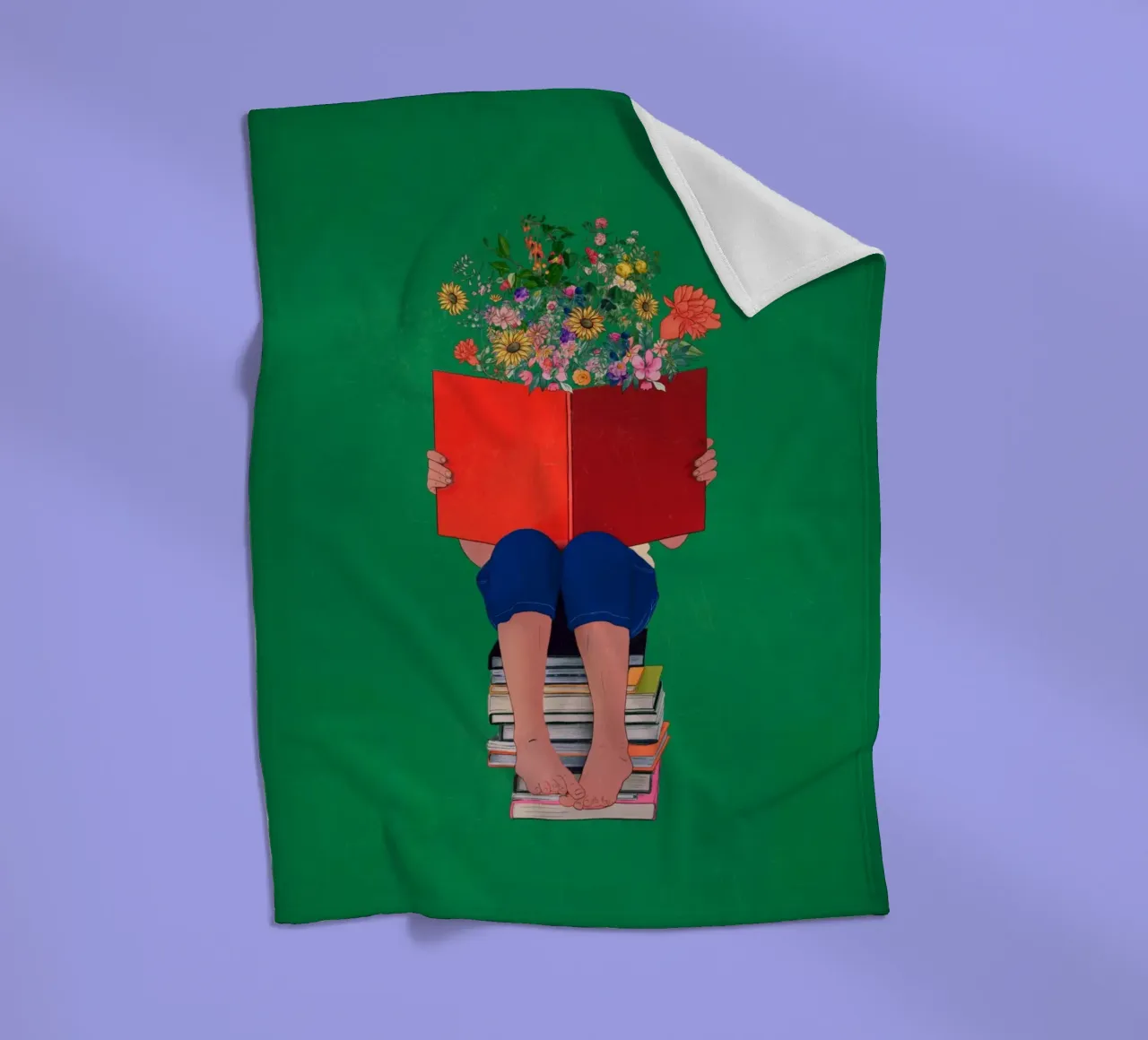 Piccolo sognatore 2 coperta in pile da dada22