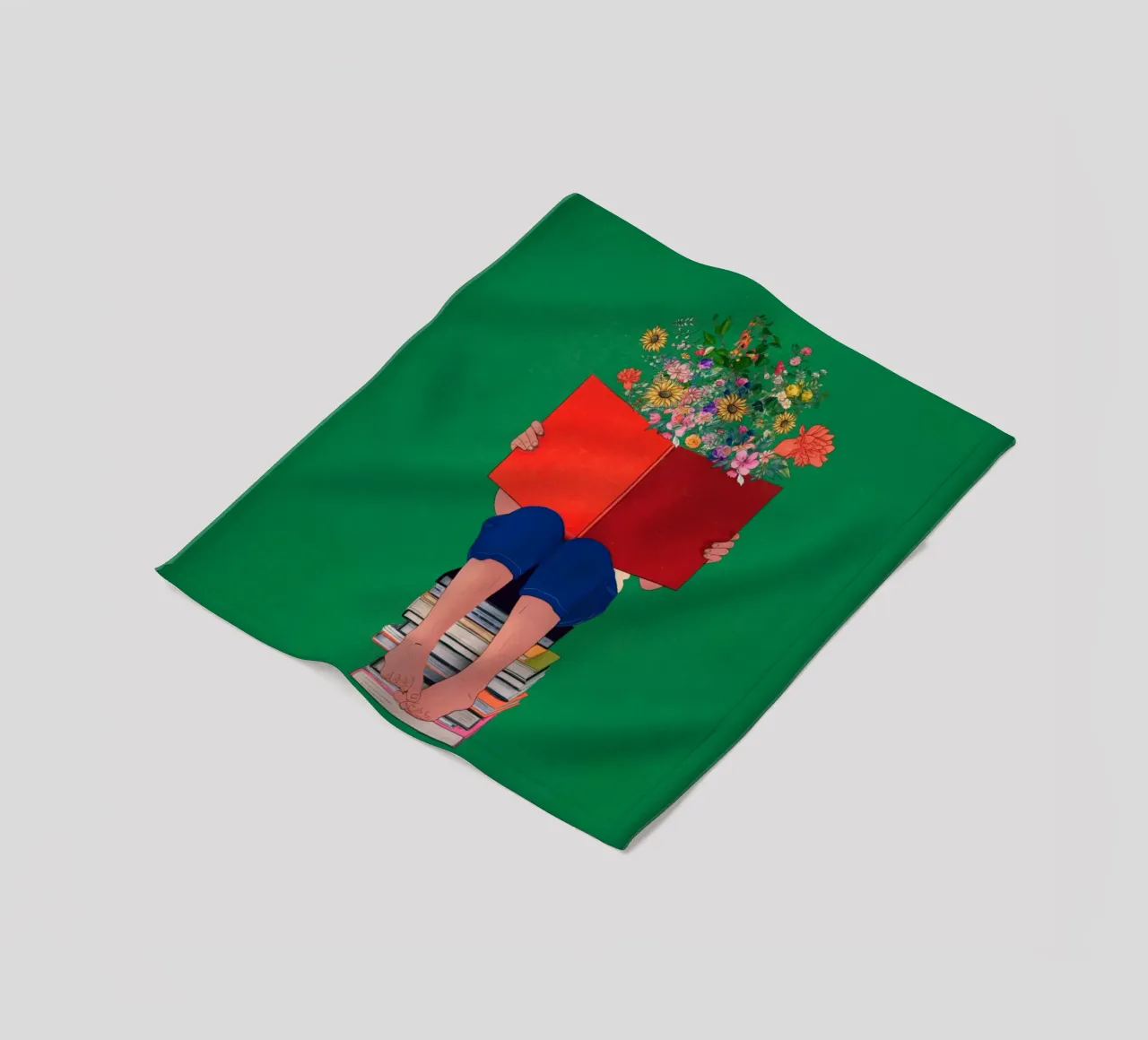 Piccolo sognatore 2 coperta in pile da dada22