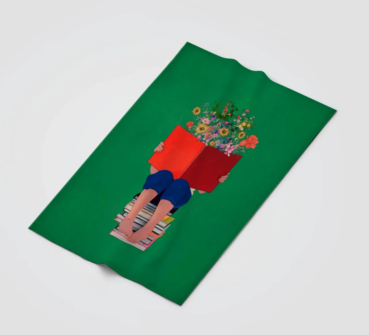 Piccolo sognatore 2 coperta in pile da dada22