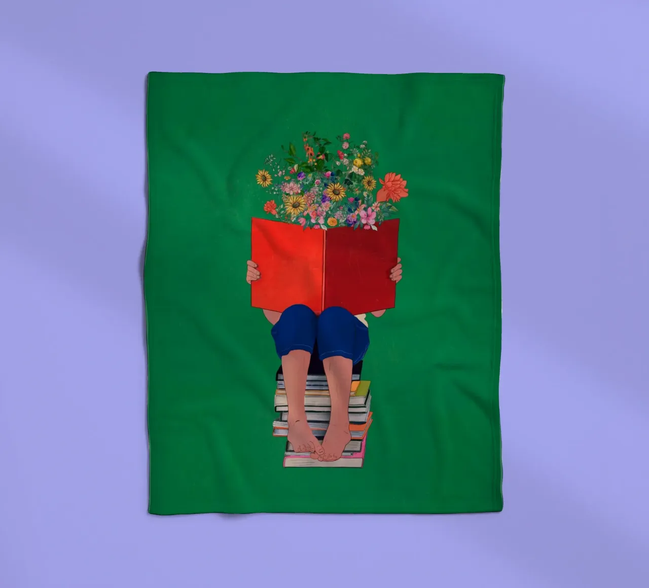 Piccolo sognatore 2 coperta in pile da dada22
