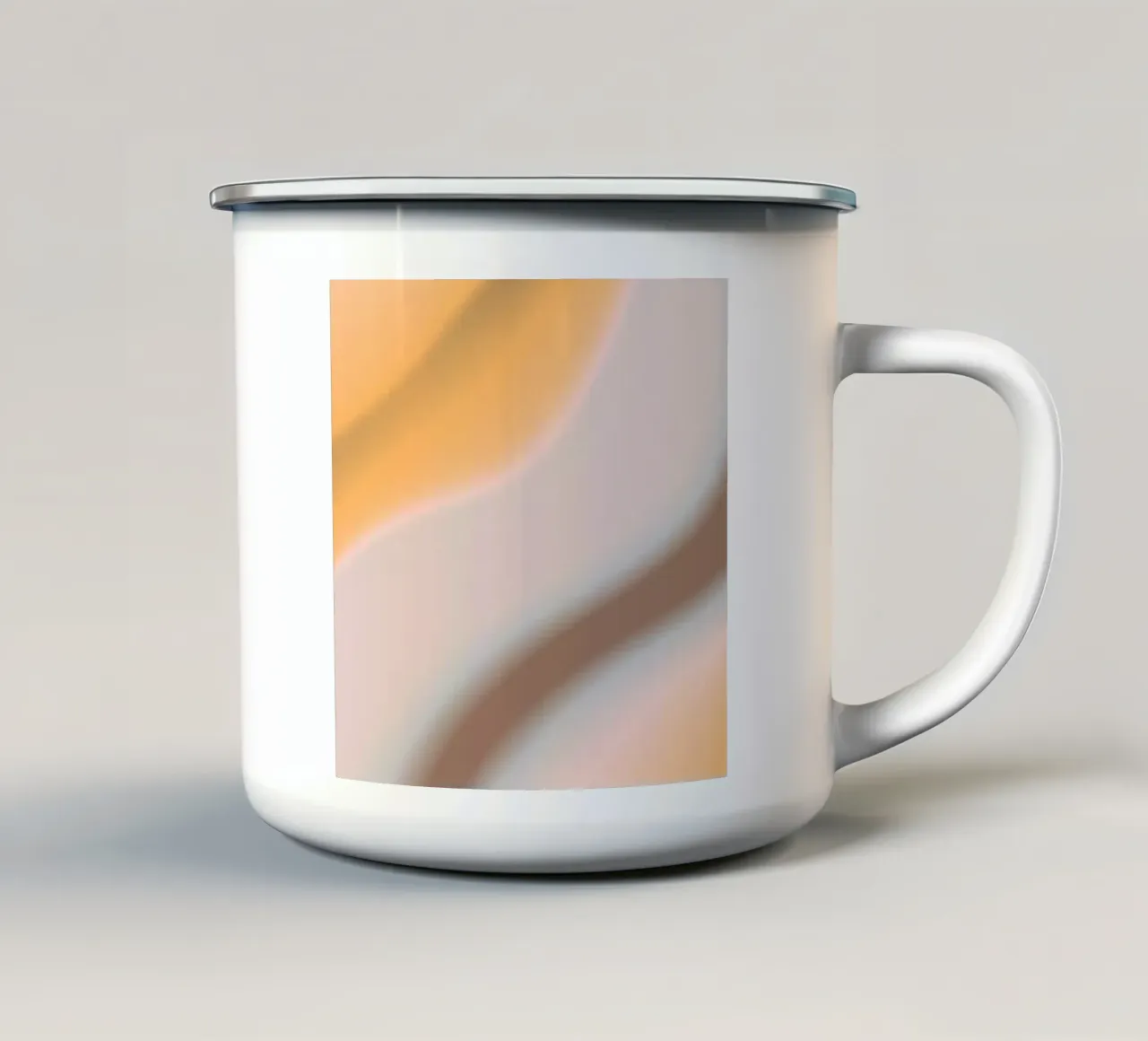 BLOSSOMING ABUNDANCE tazza in smalto da ÂME LIBRE STUDIO
