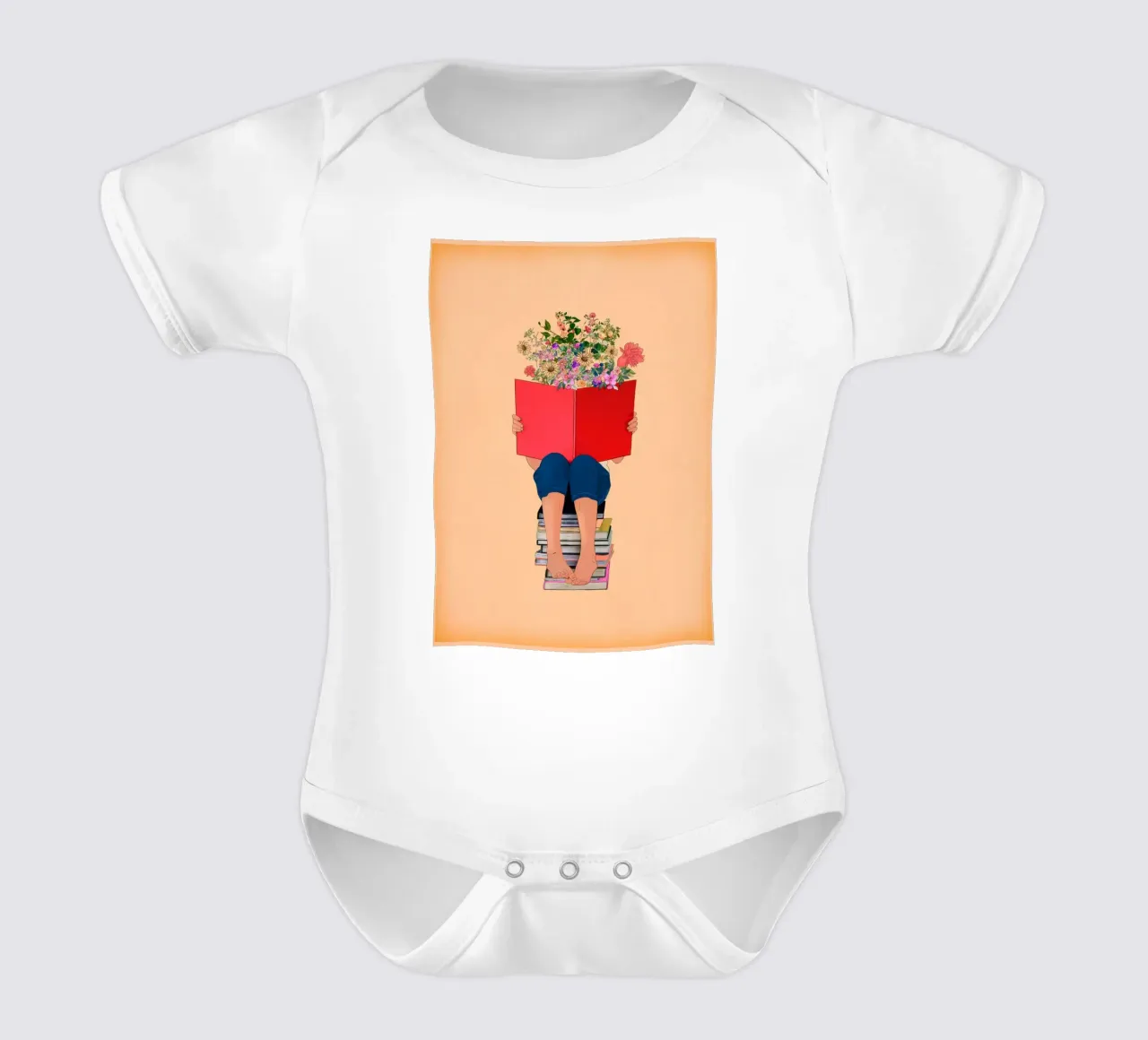 Piccolo sognatore 3 body neonato maniche corte da dada22