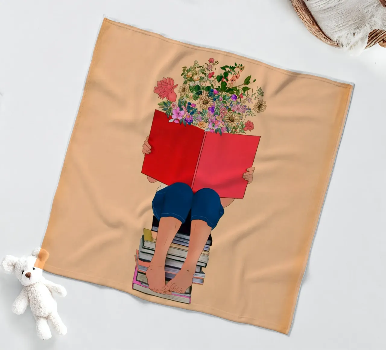 Piccolo sognatore 3 coperta in pile da dada22