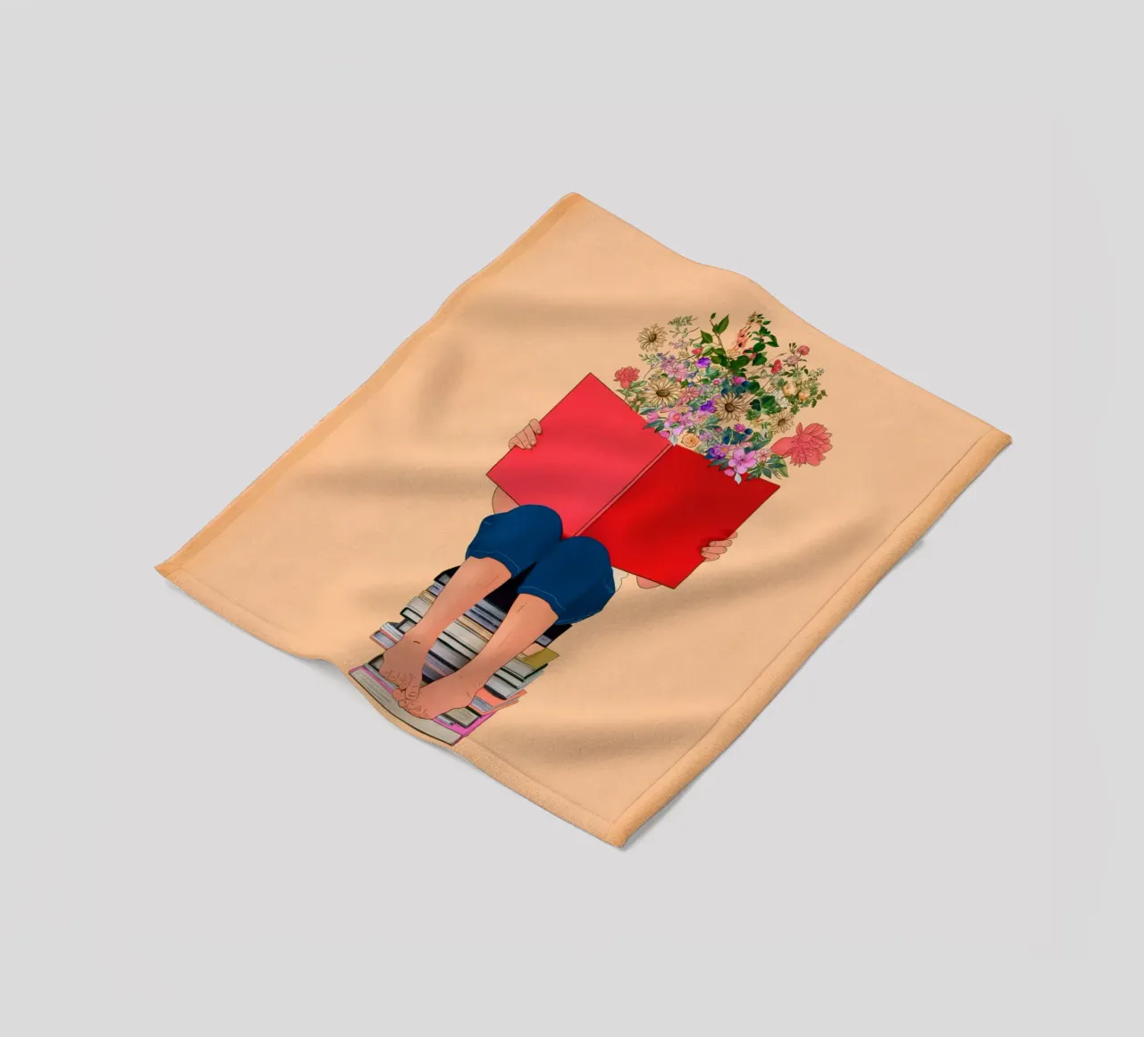 Piccolo sognatore 3 coperta in pile da dada22