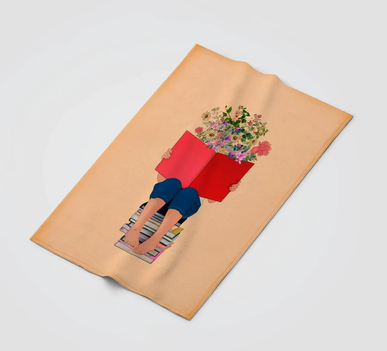 Piccolo sognatore 3 coperta in pile da dada22
