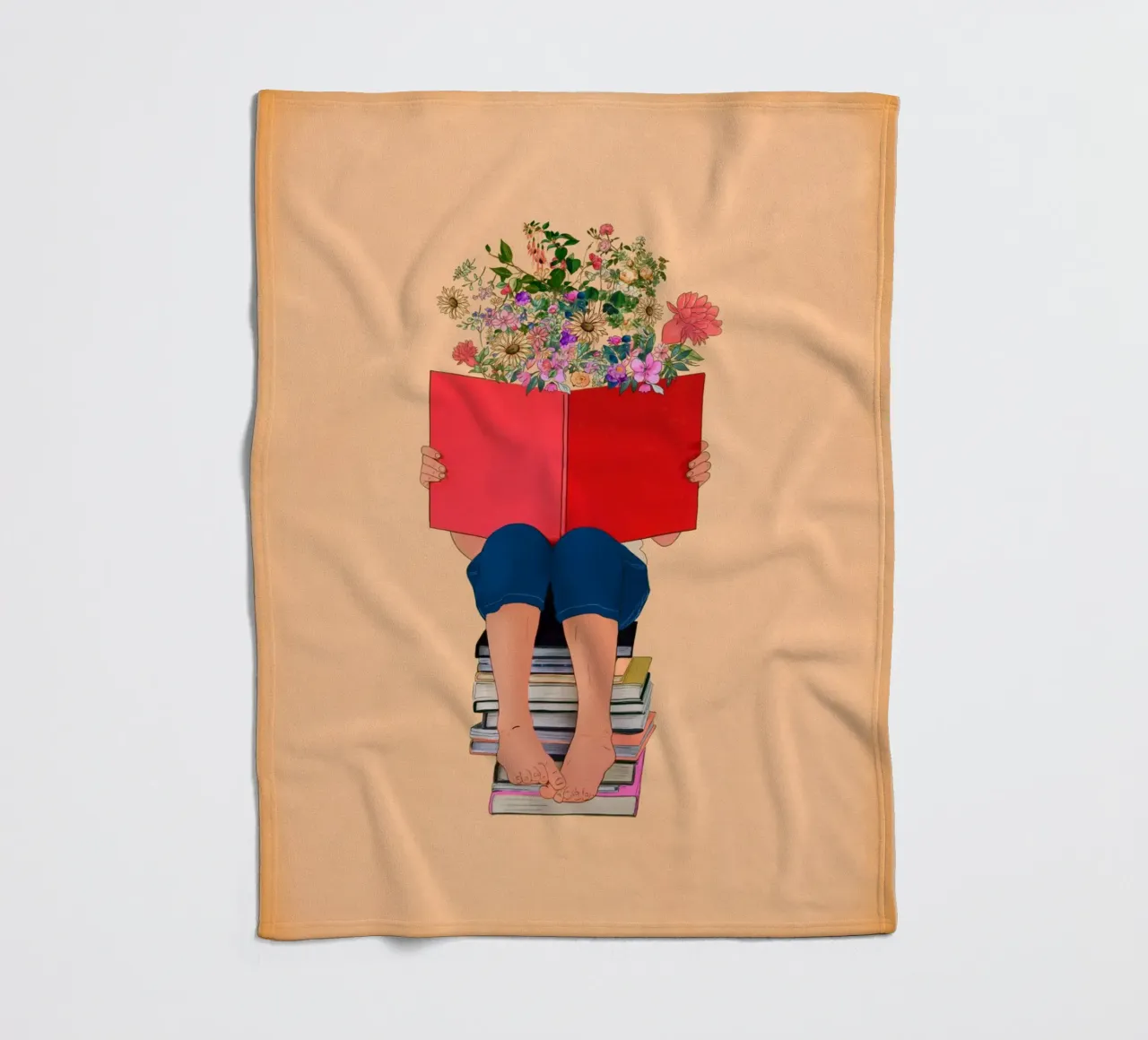 Piccolo sognatore 3 coperta in pile da dada22