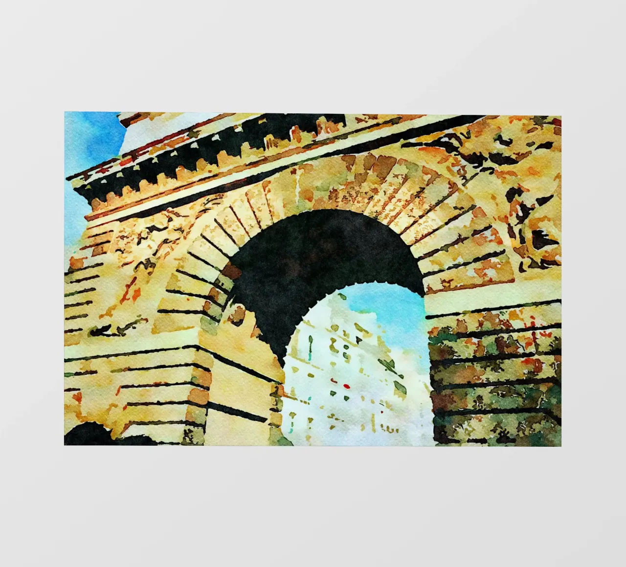 A Parigi telo in pvc da Massimo Frascogna
