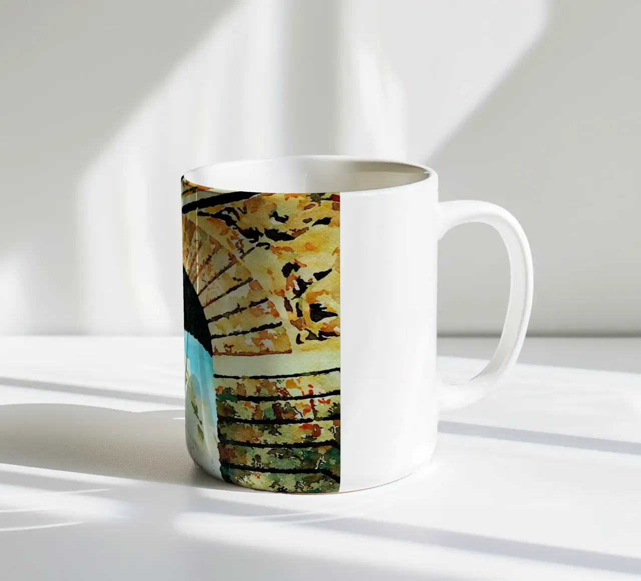 A Parigi tazza in ceramica da Massimo Frascogna