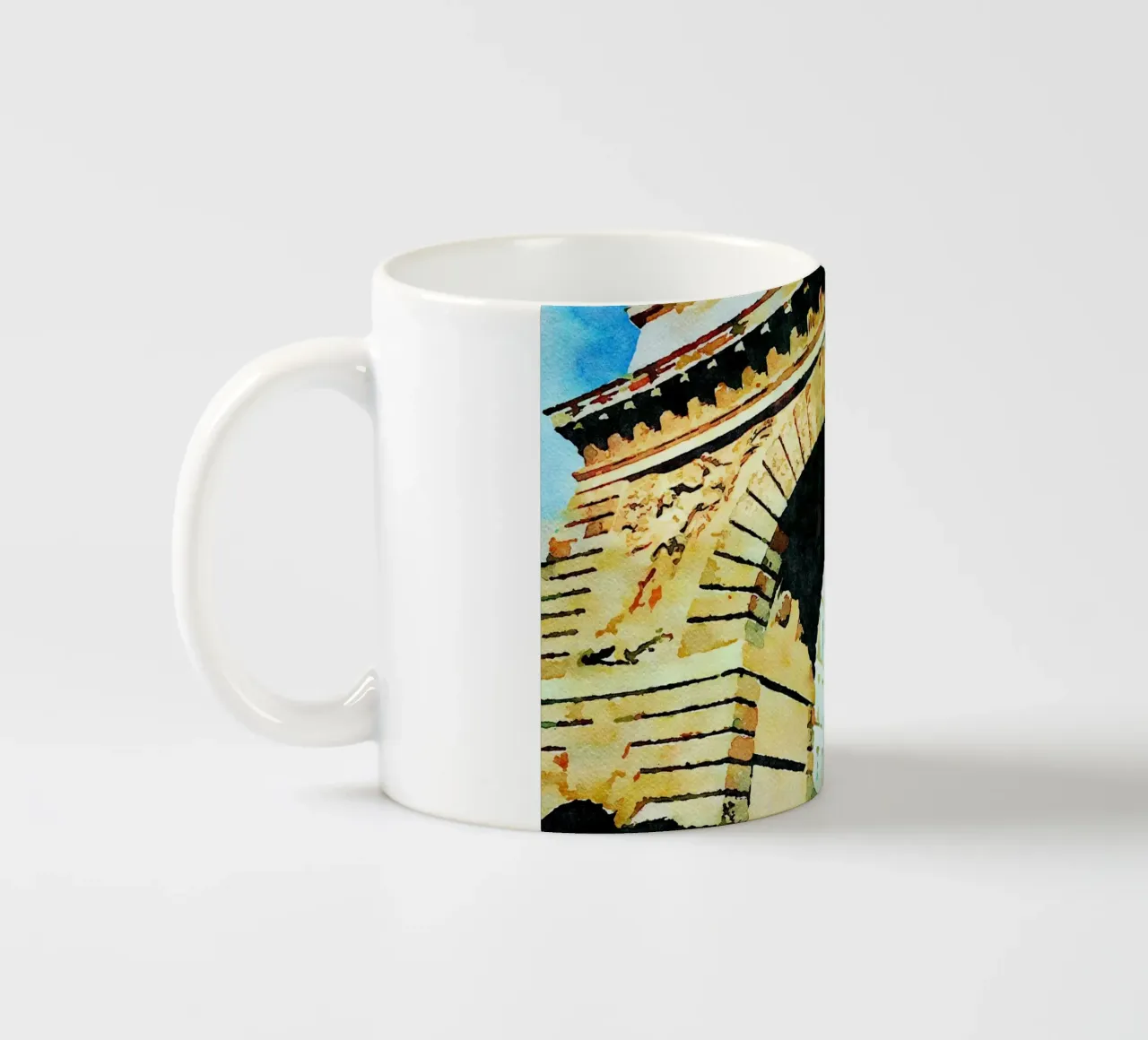A Parigi tazza in ceramica da Massimo Frascogna