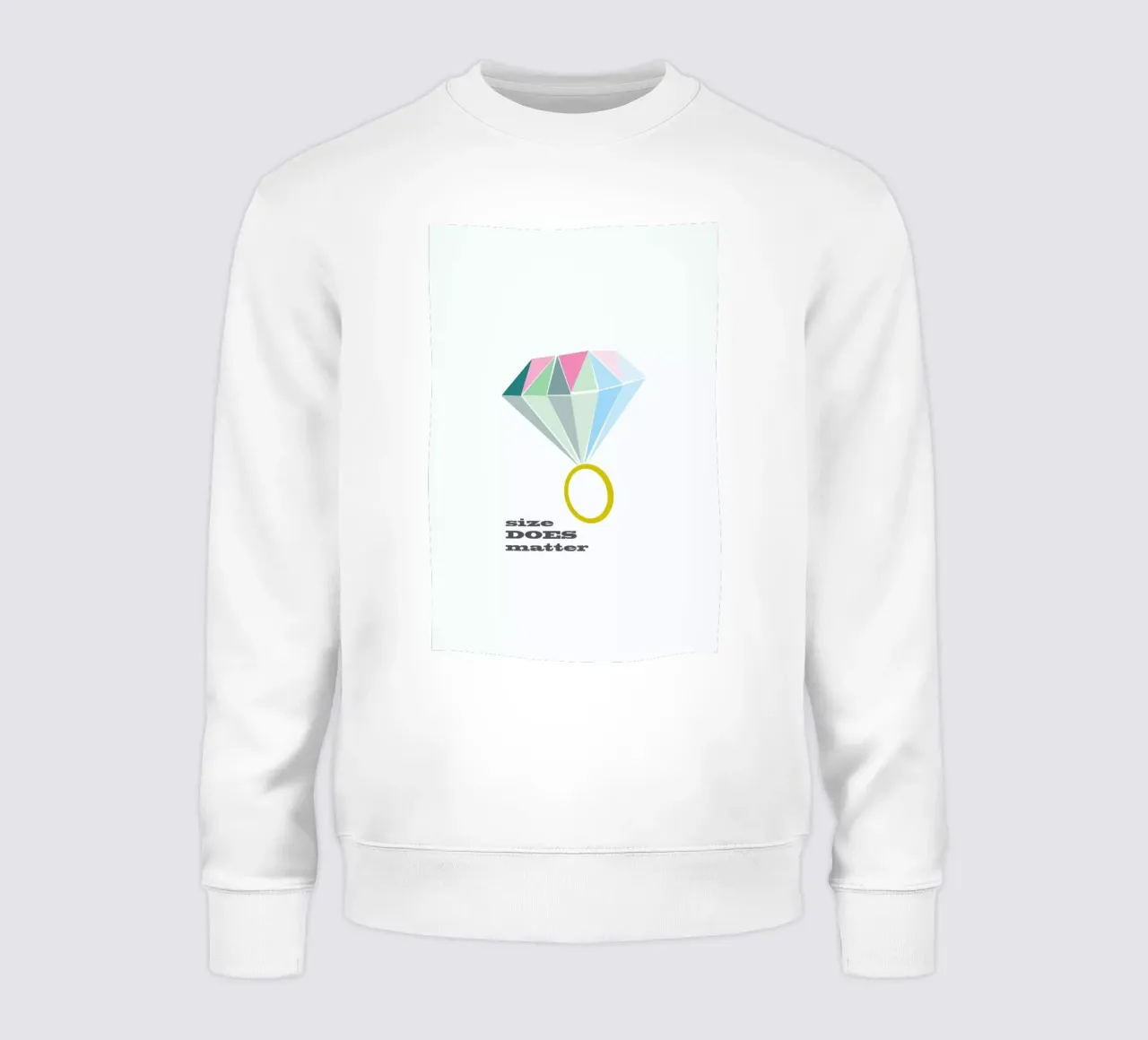 Size sweatshirt van Trabolt Design