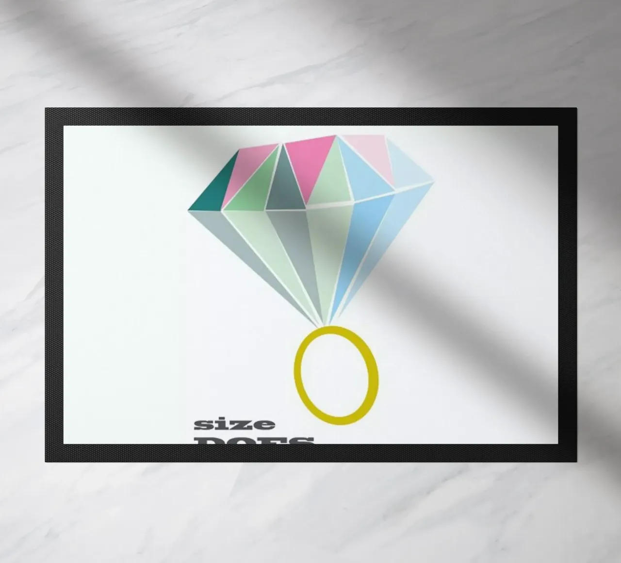 Size deurmat van Trabolt Design