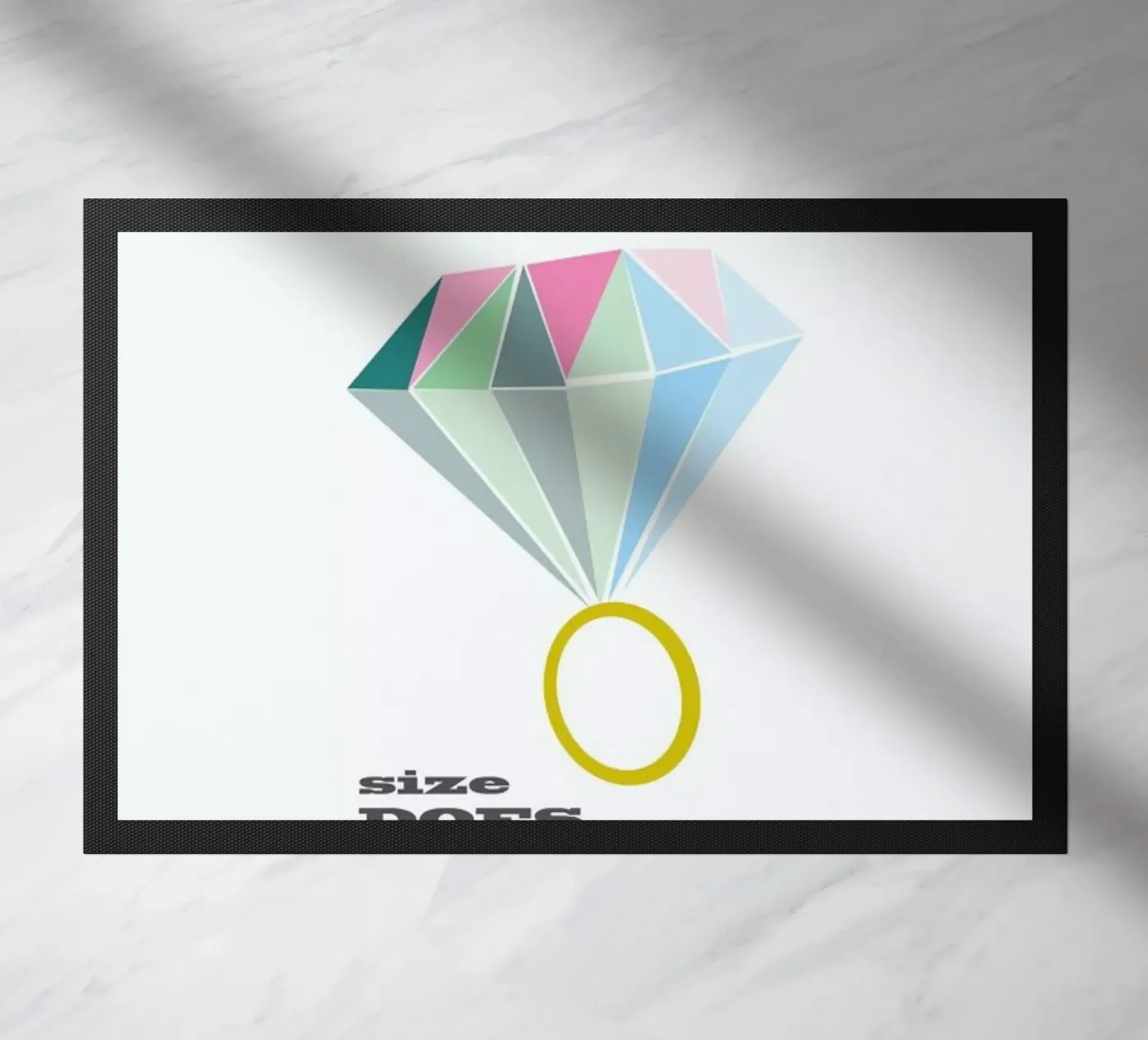 Size deurmat van Trabolt Design