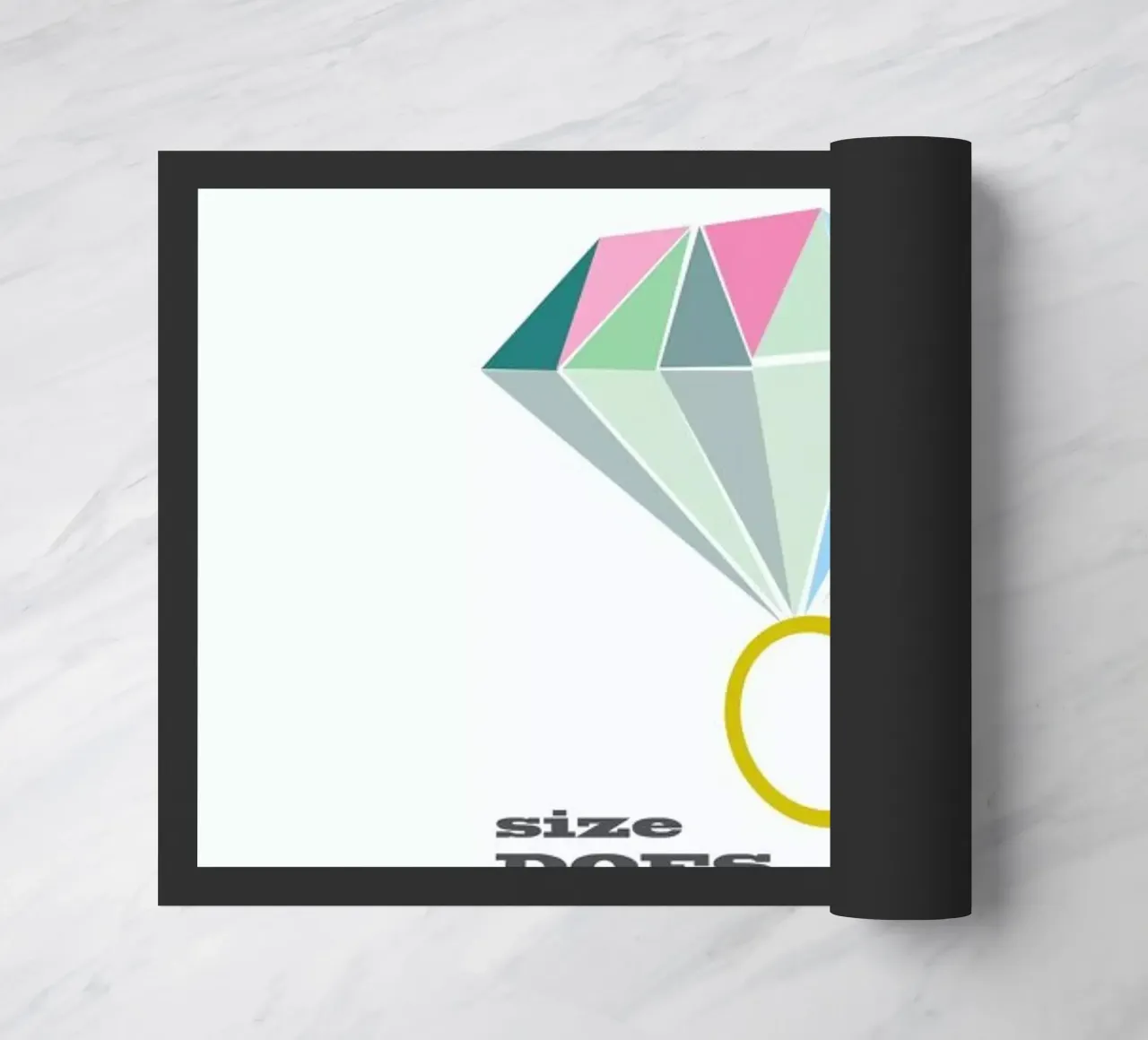 Size deurmat van Trabolt Design