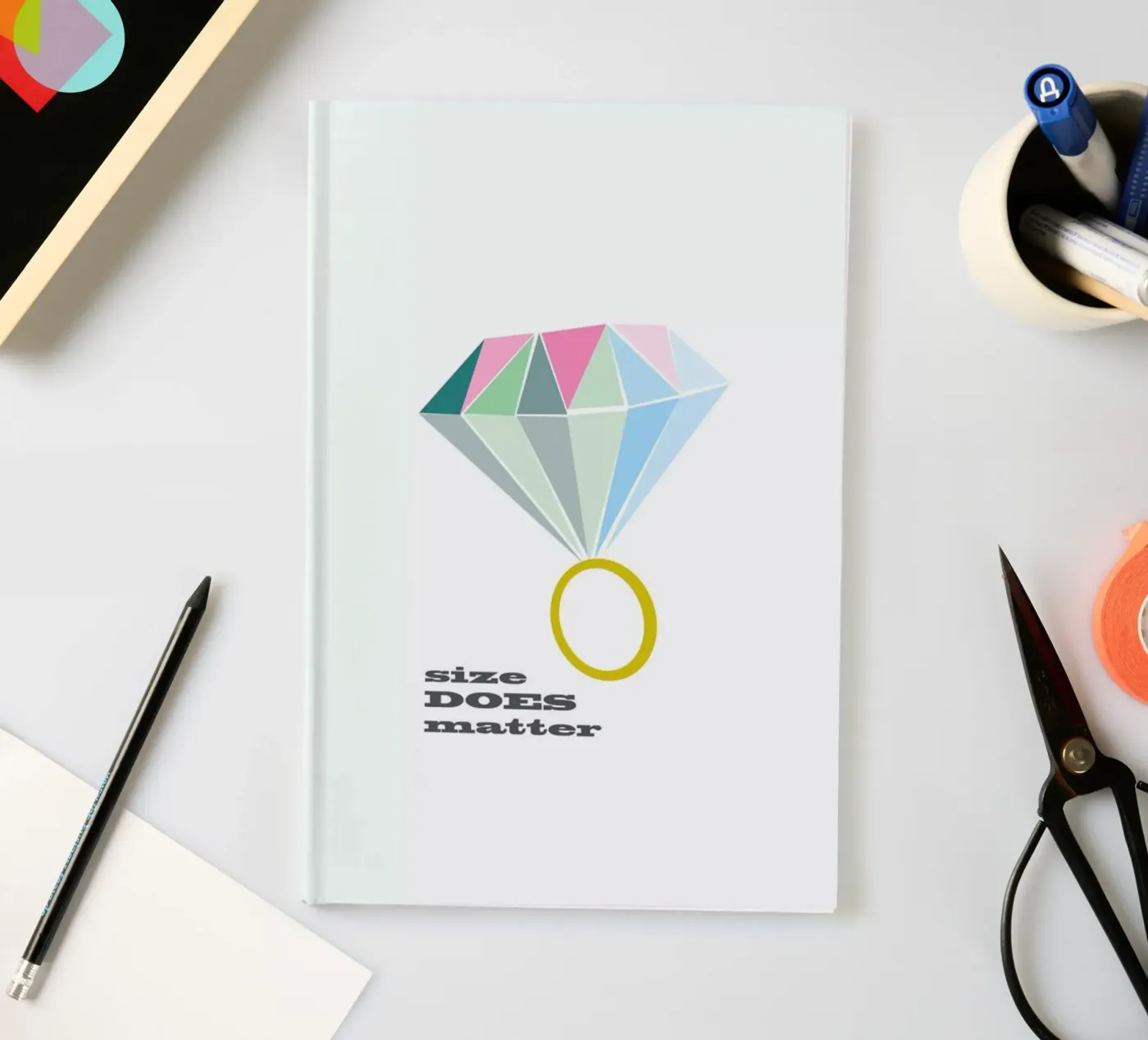 Size notebook by Trabolt Design