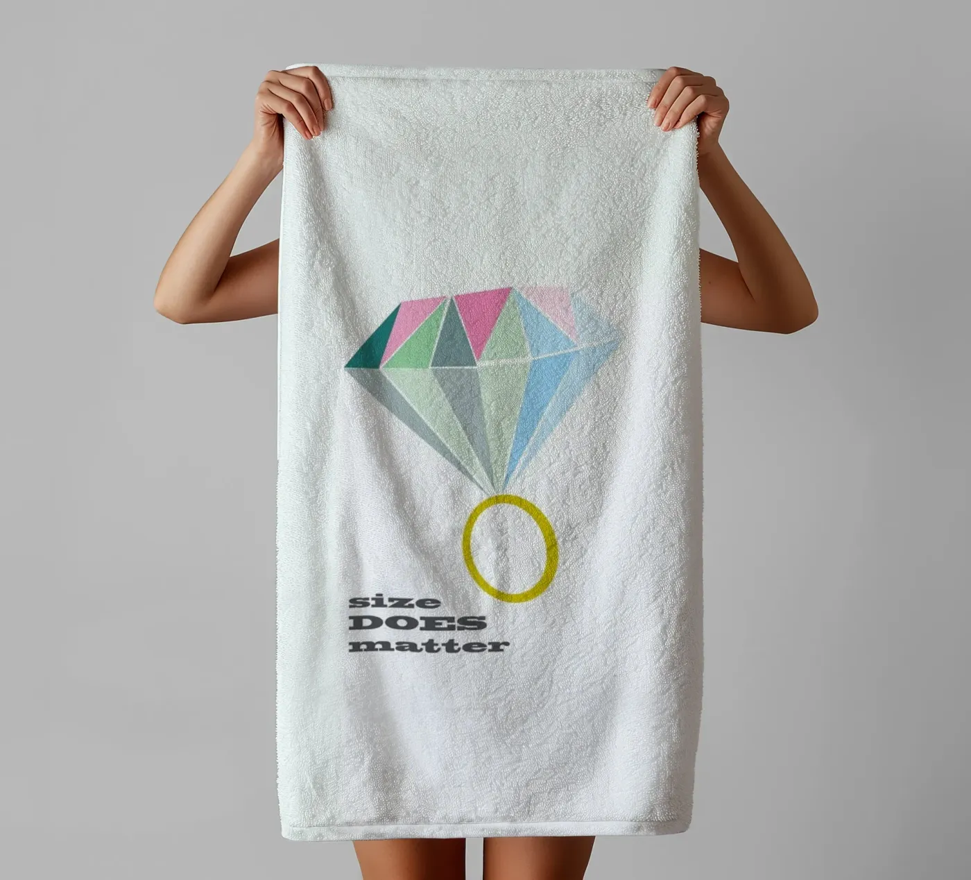 Size towel by Trabolt Design