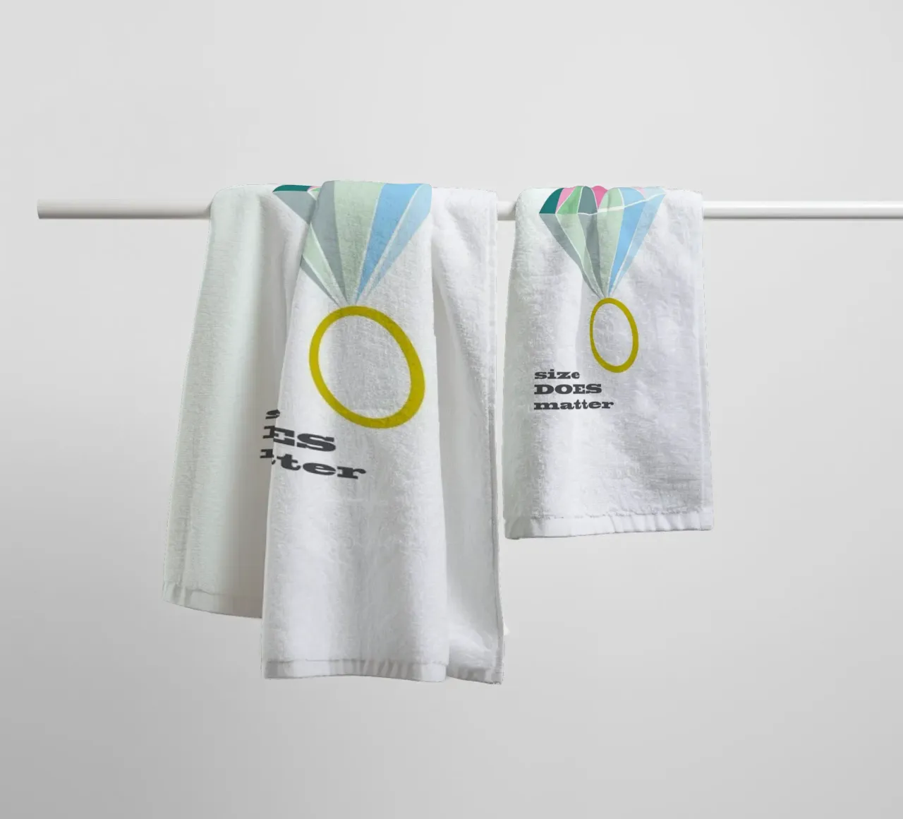 Size towel by Trabolt Design