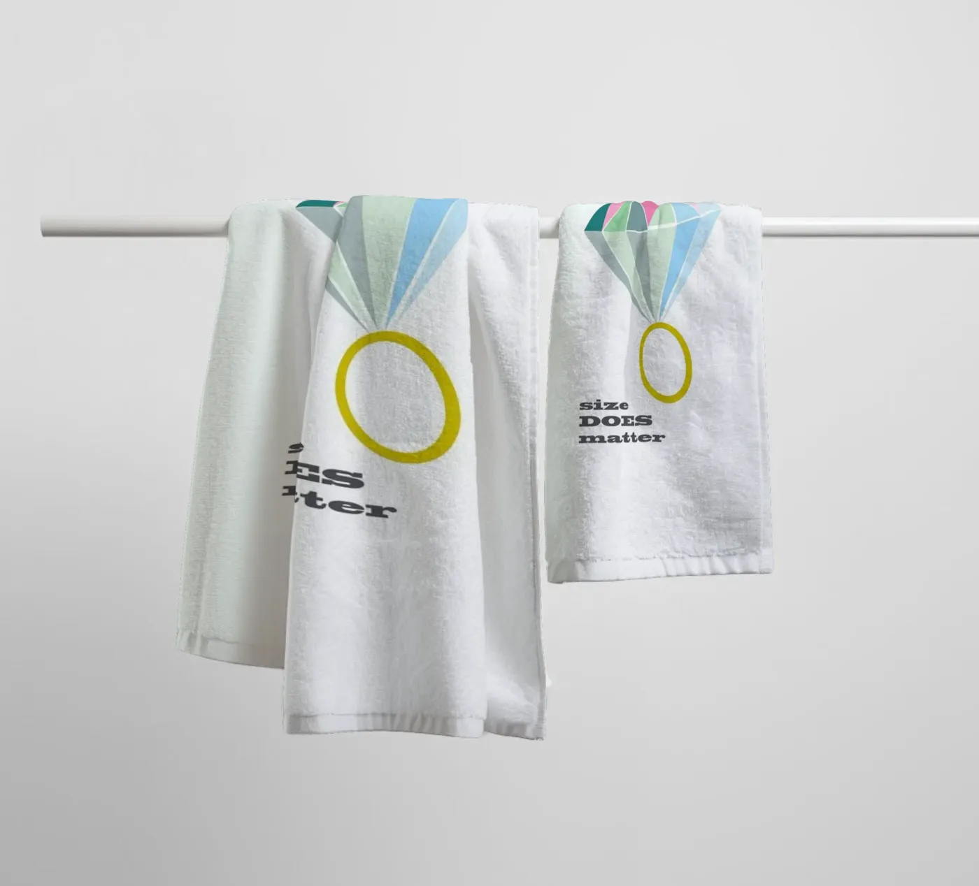 Size towel by Trabolt Design