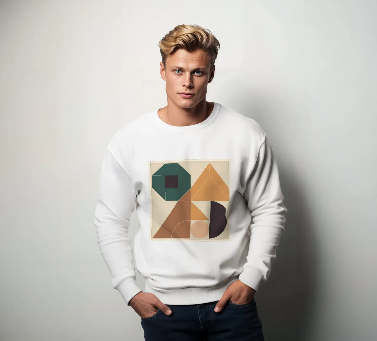 Forme in armonia felpa da Gaite