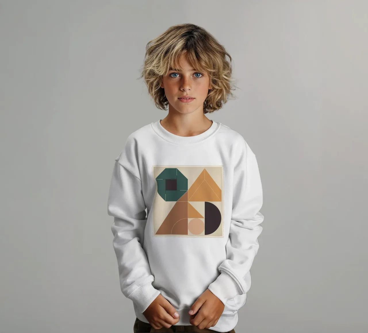 Forme in armonia felpa bambino da Gaite