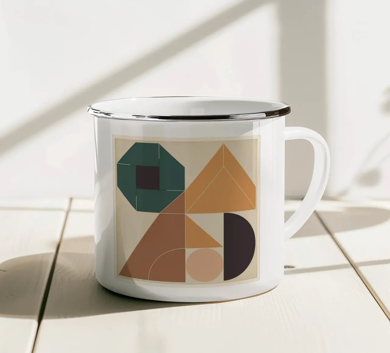 Forme in armonia tazza in smalto da Gaite