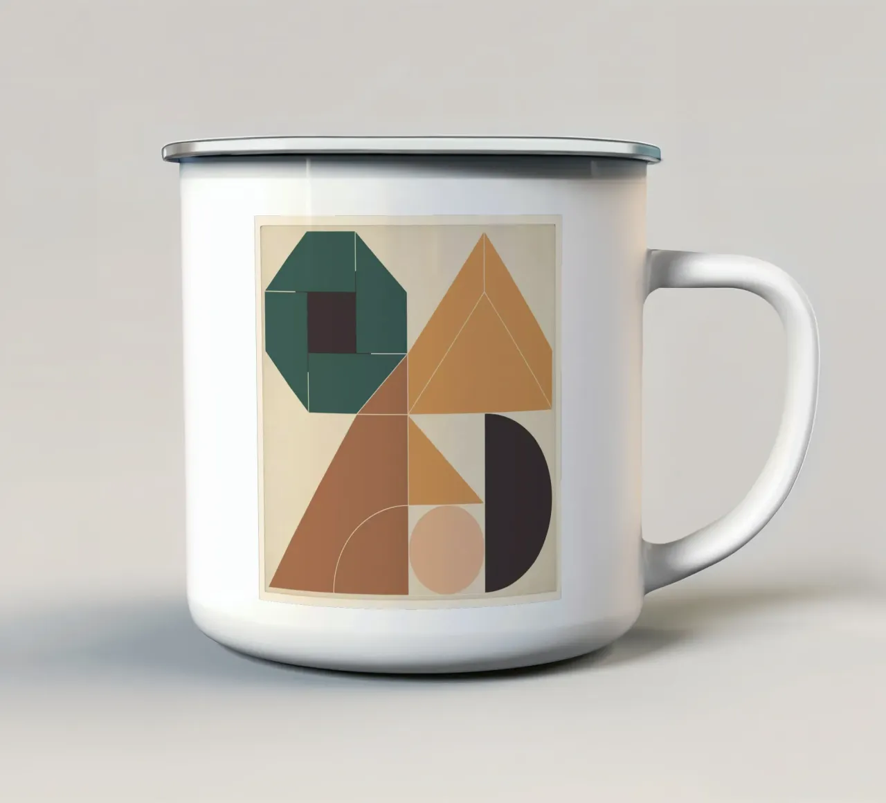 Forme in armonia tazza in smalto da Gaite