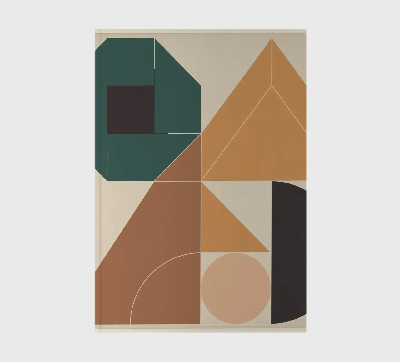 Shapes in Harmony notebook by Gaite