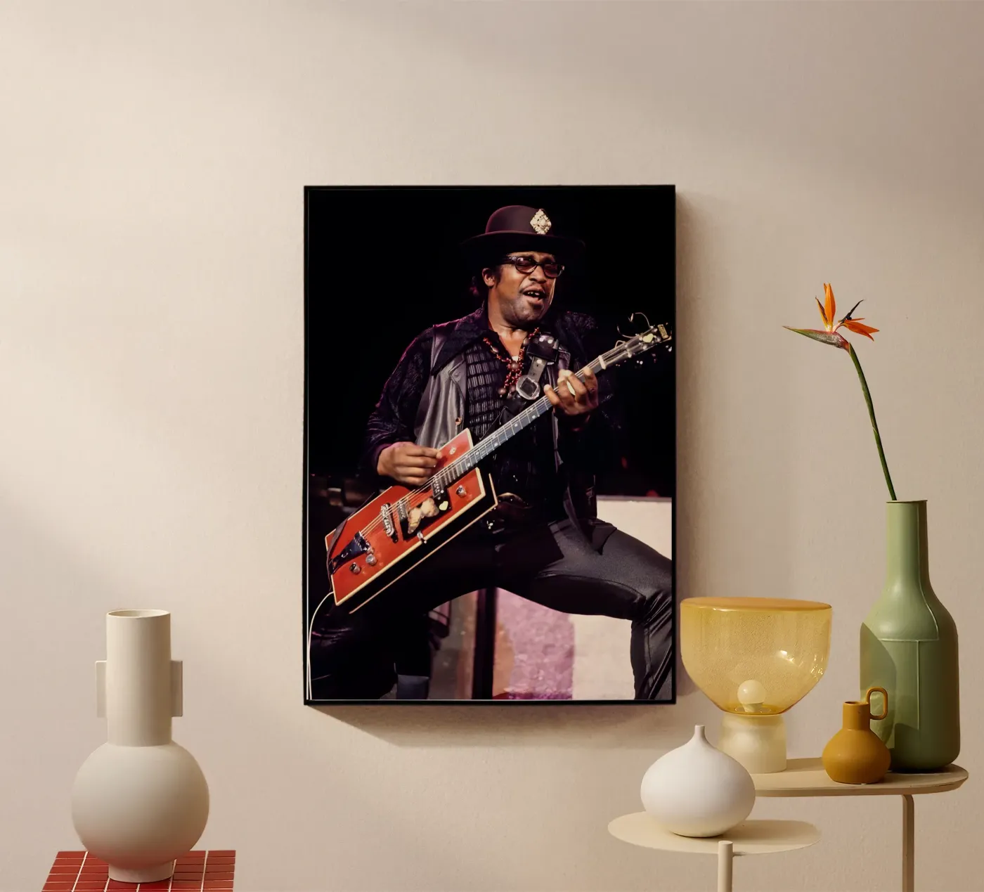 Bo Diddley plexiglas de Digital Street art