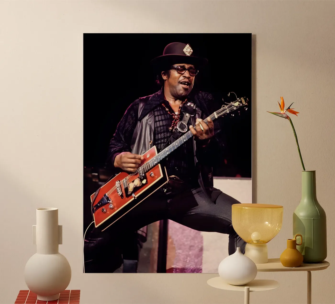 Bo Diddley plexiglas de Digital Street art