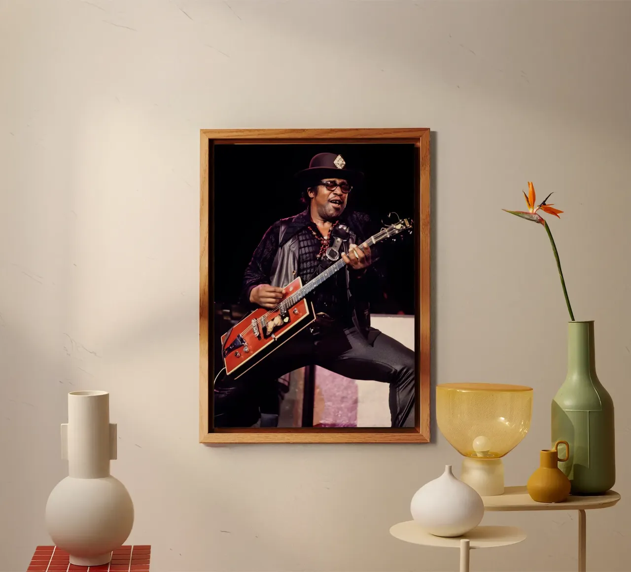 Bo Diddley alluminio dibond da The Poster Hub