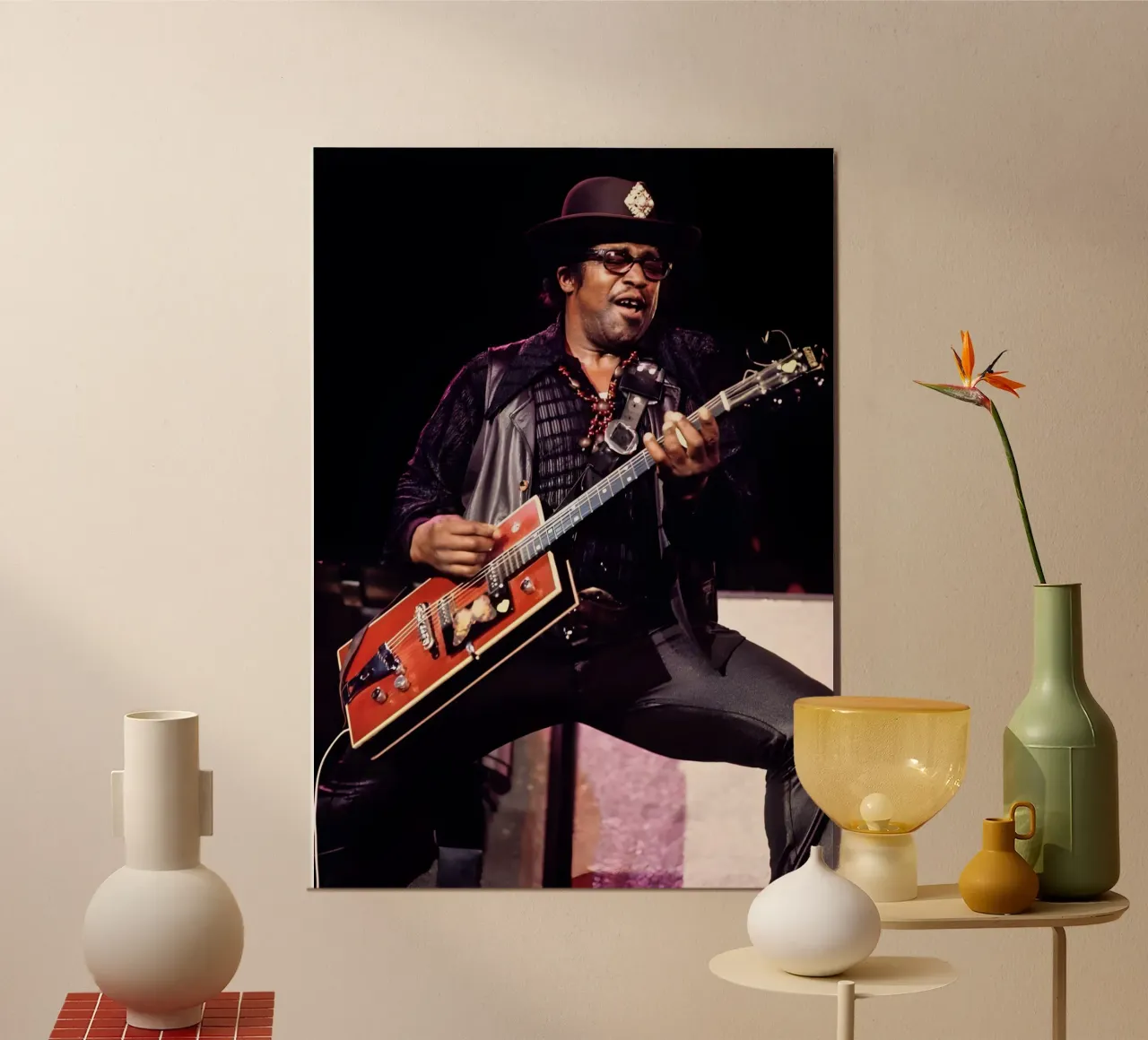 Bo Diddley alluminio dibond da The Poster Hub