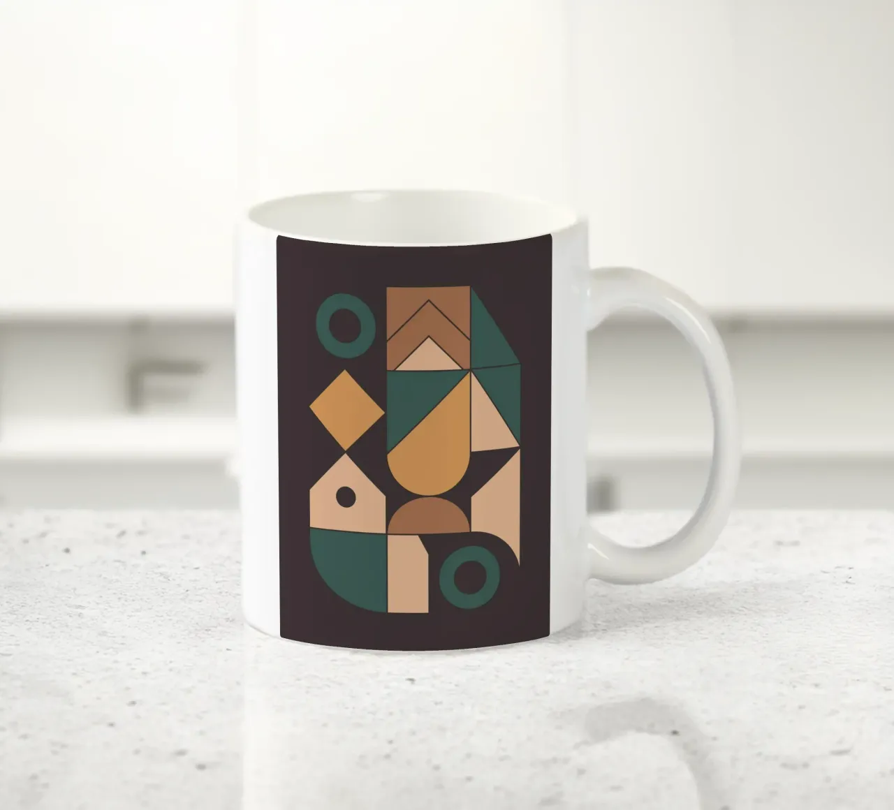 Armonia geometrica tazza in ceramica da Gaite