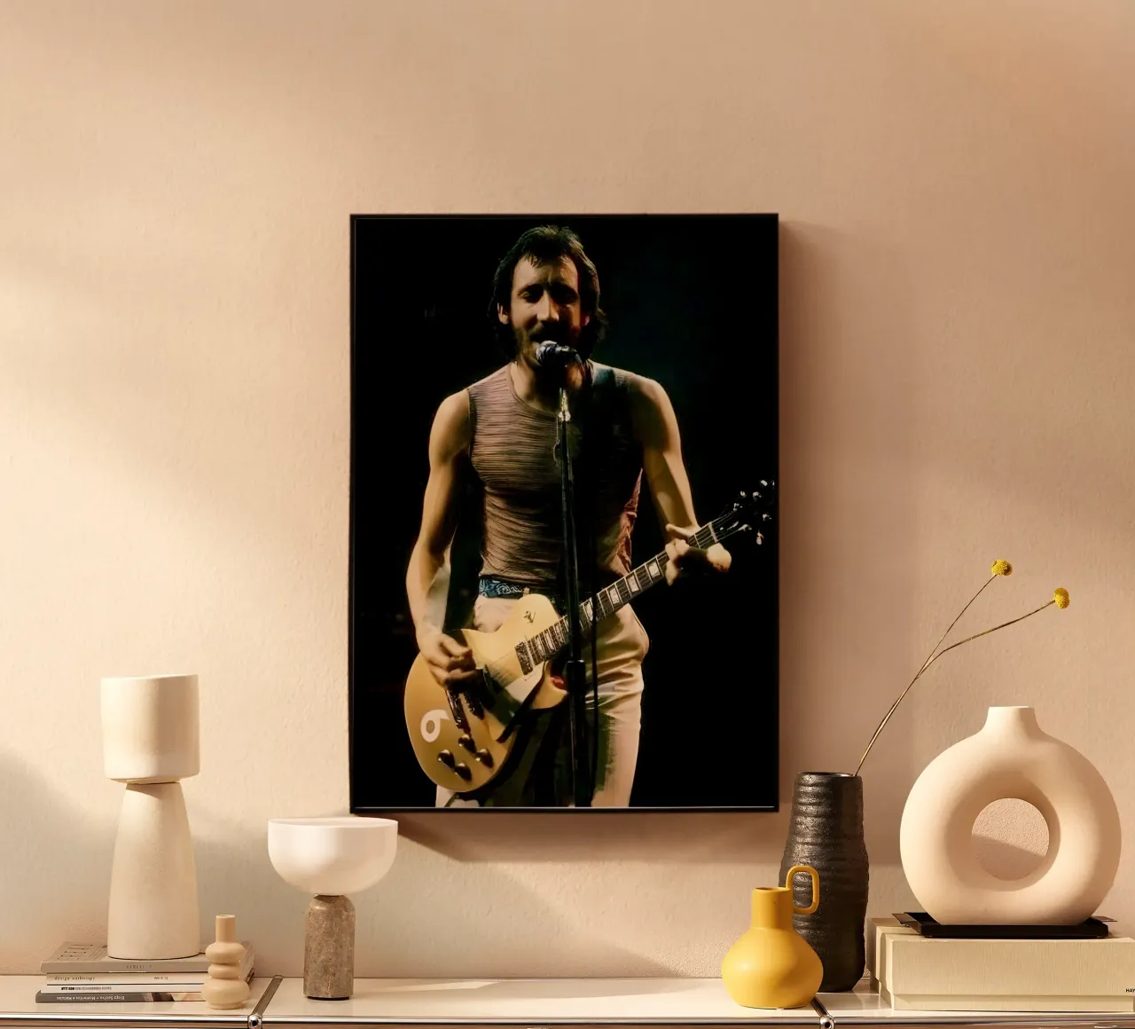 Pete Townshend plexiglass da Digital Street art