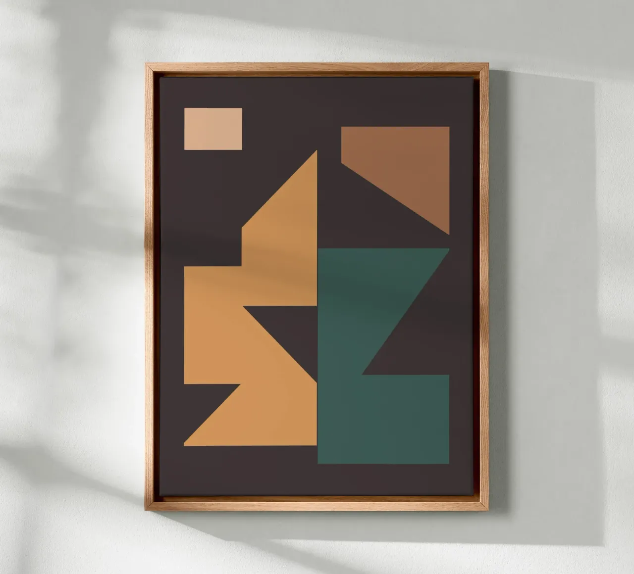 Abstract Blocks canvas by Gaite
