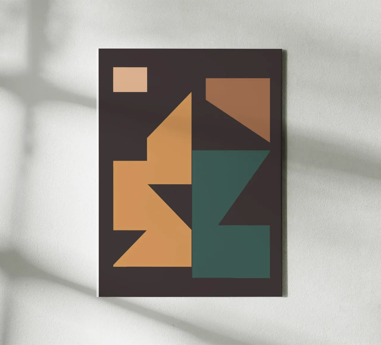 Abstract Blocks canvas by Gaite