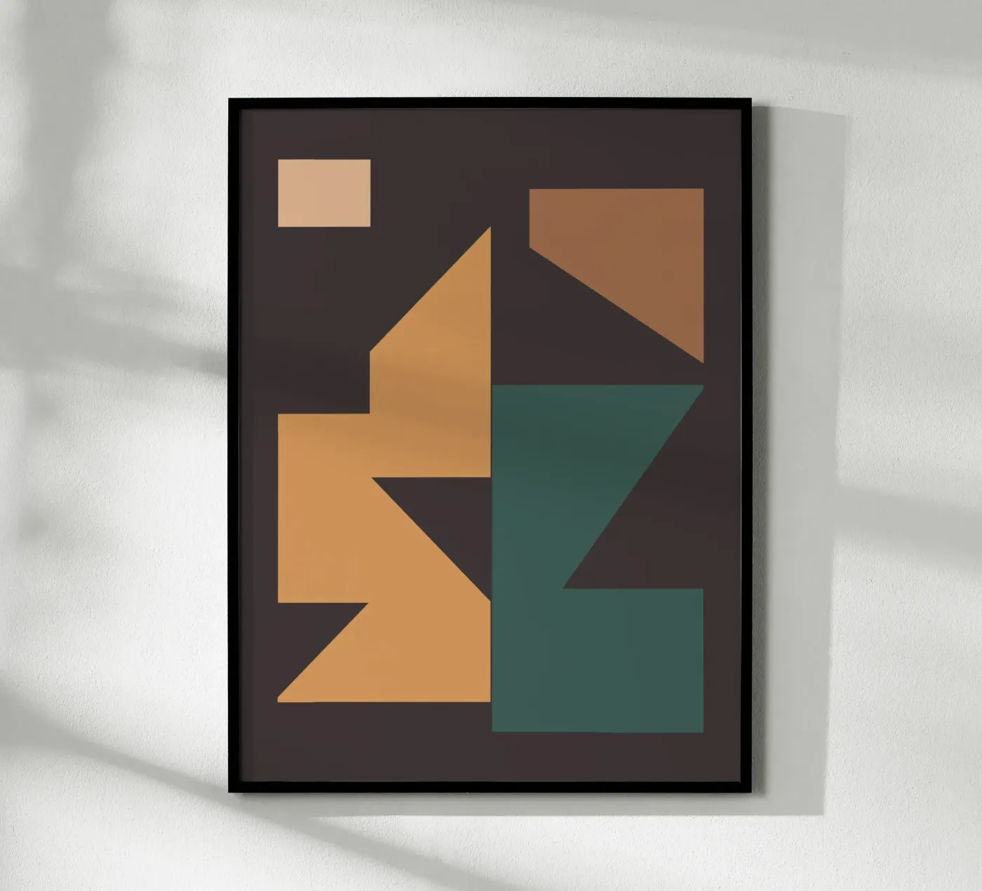 Abstract Blocks poster by Gaite