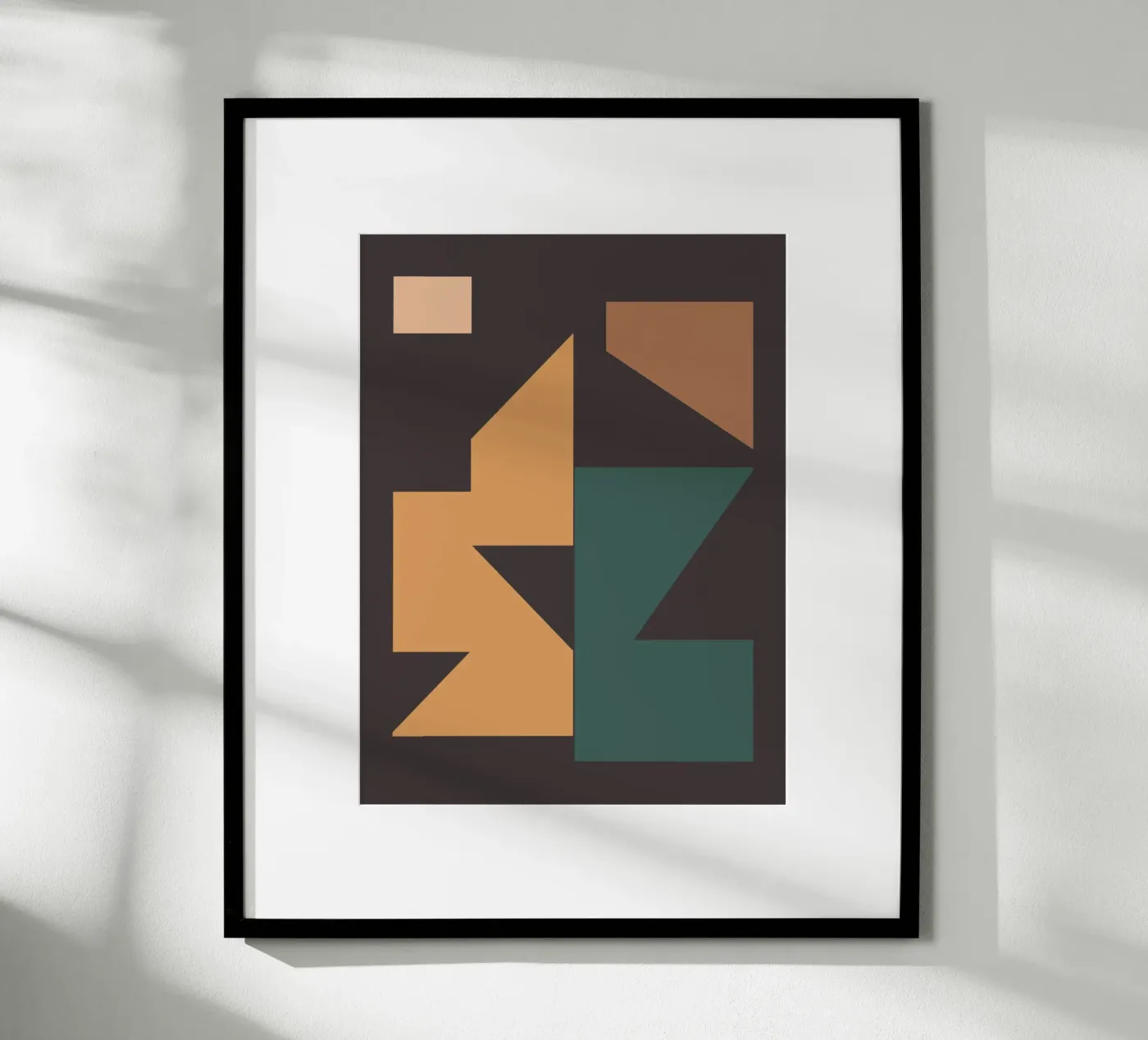 Abstract Blocks poster by Gaite