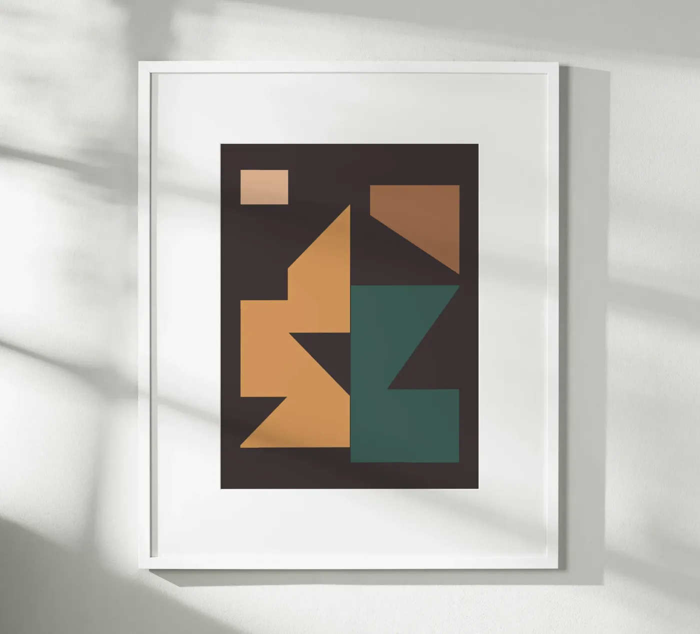 Abstract Blocks poster by Gaite