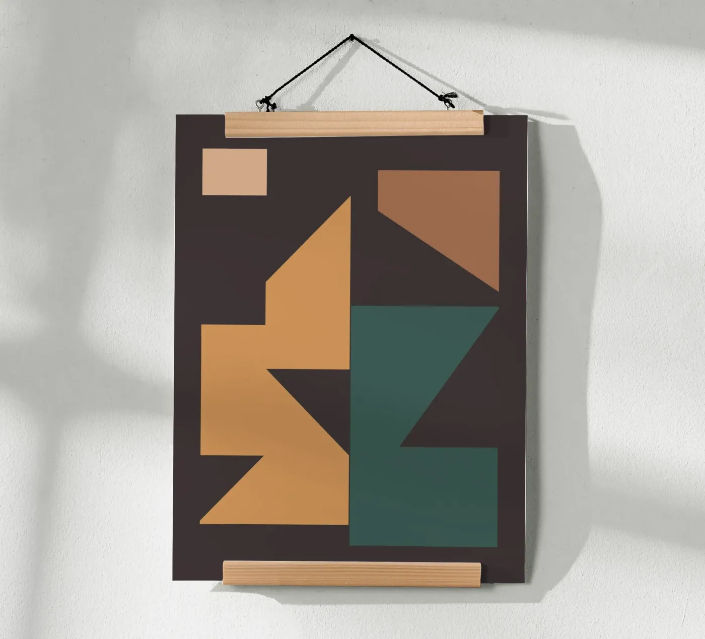 Abstract Blocks poster by Gaite