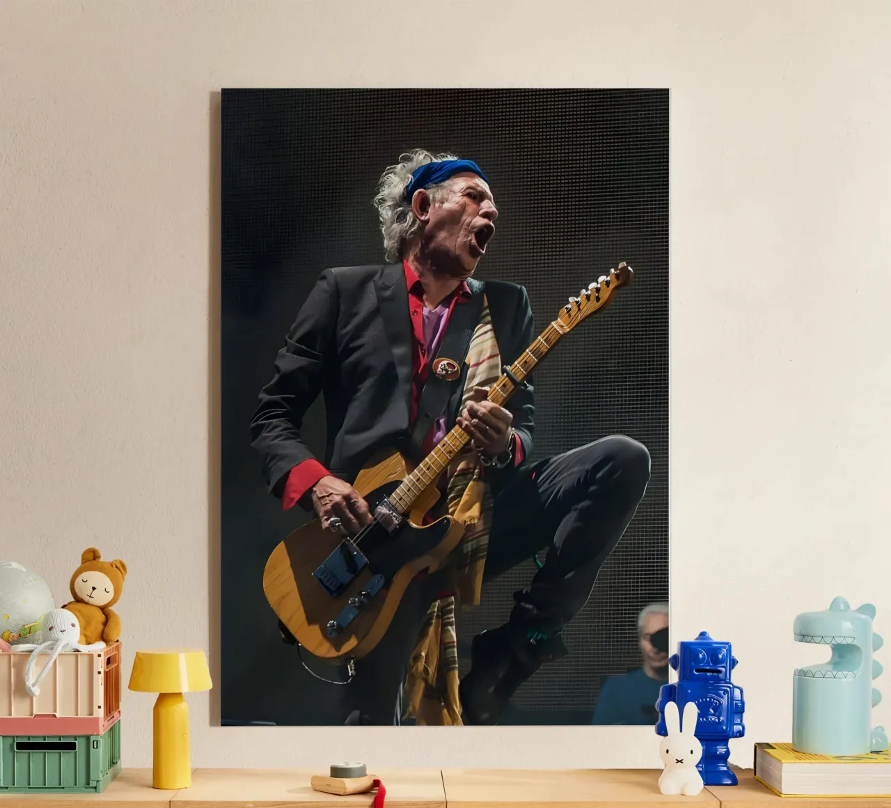 Keith Richards plexiglass da The Poster Hub