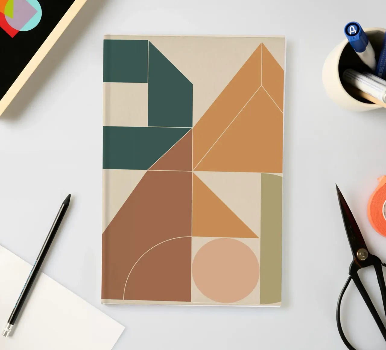 Shapes in Harmony 2 notebook by Gaite