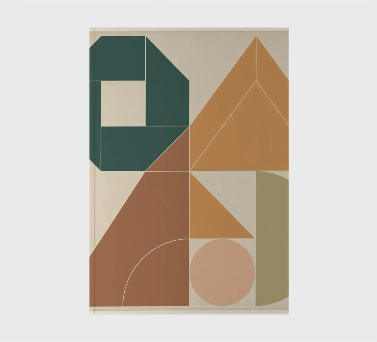 Shapes in Harmony 2 notebook by Gaite