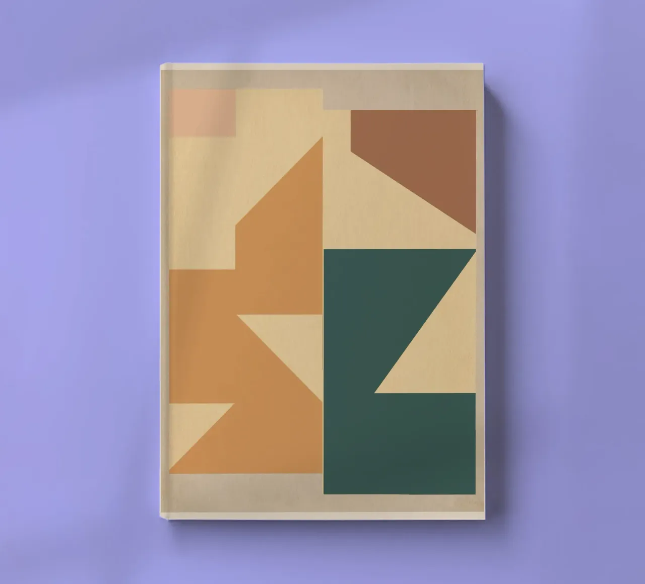 Framed Geometry notebook by Gaite