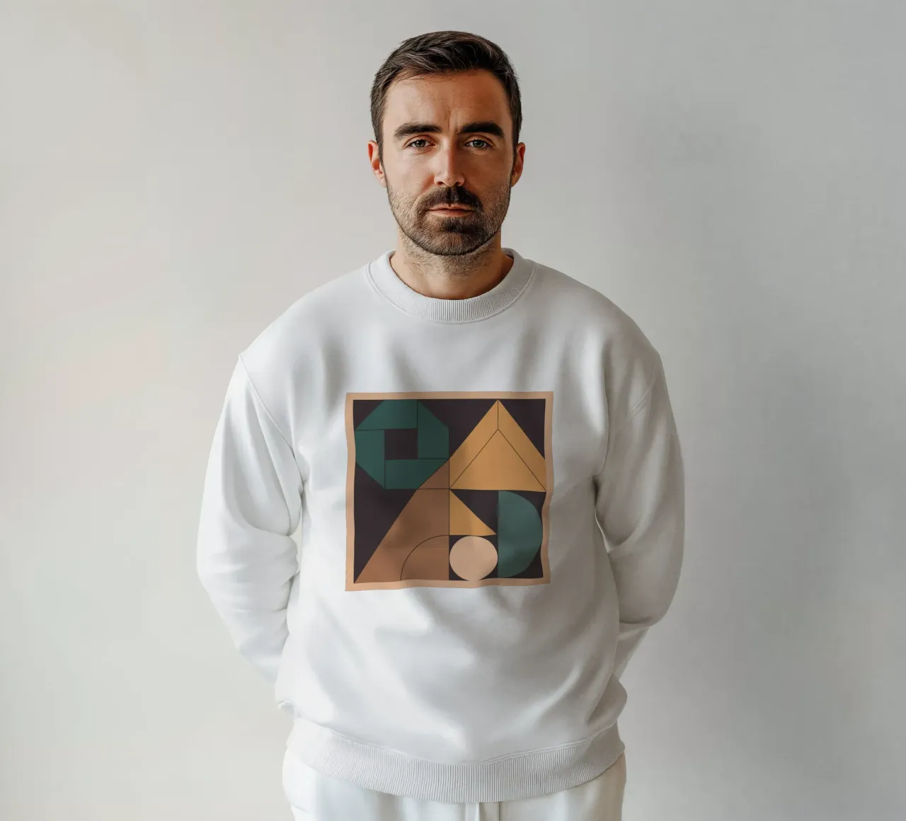 Retro Geometry felpa da Gaite