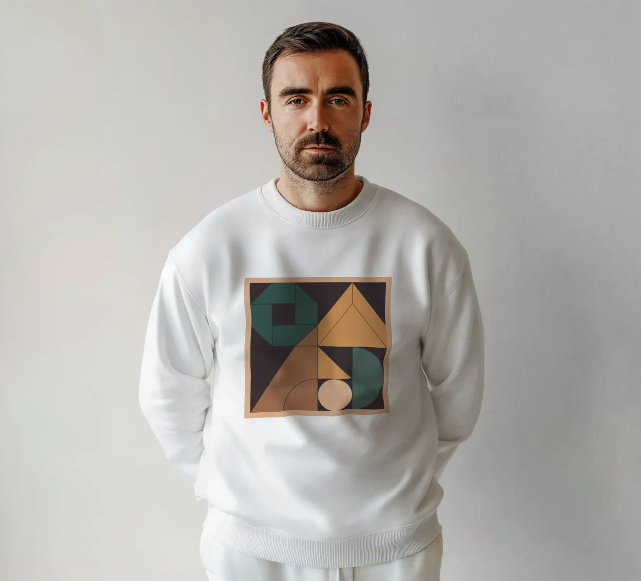 Retro Geometry felpa da Gaite