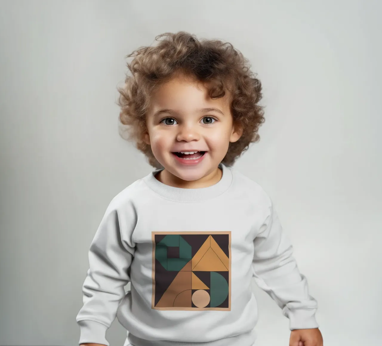 Retro Geometry felpa neonato da Gaite