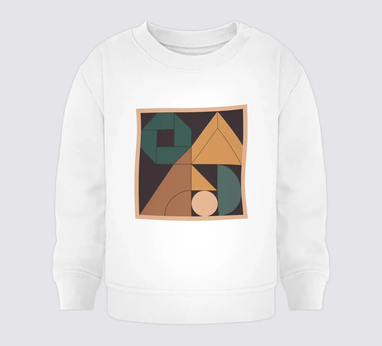 Retro Geometry felpa neonato da Gaite