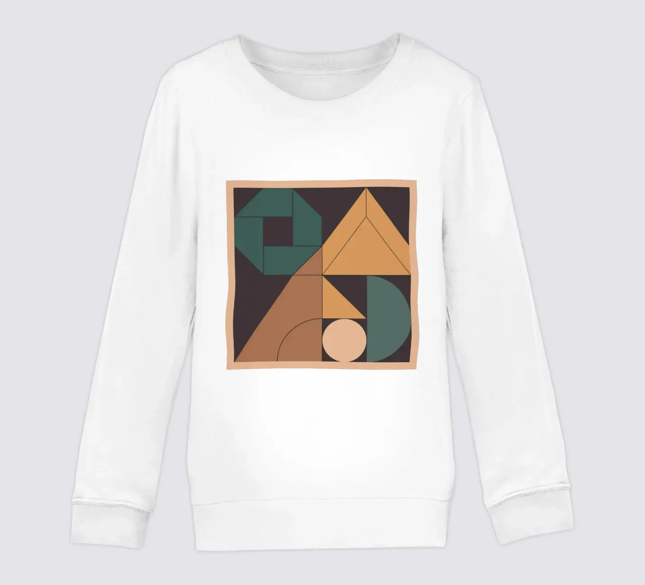 Retro Geometry felpa bambino da Gaite