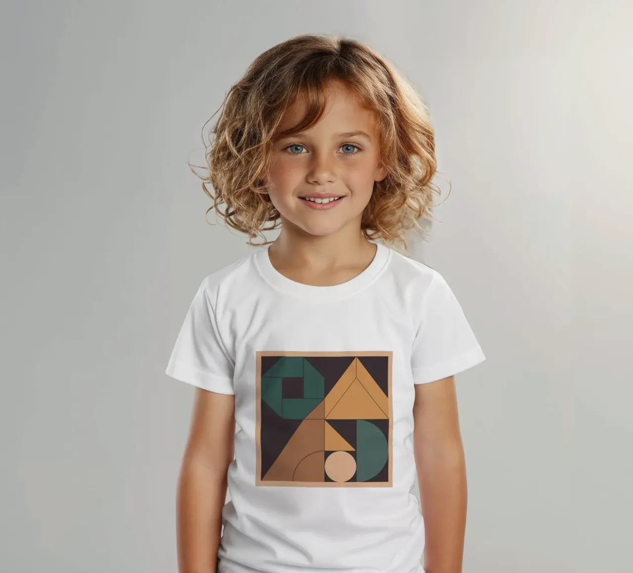 Retro Geometry t-shirt bambini da Gaite